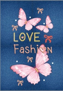 Kesa za Patike Octopus Osb2611 Love Fashion 44x33cm plava
