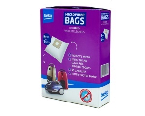 Kese za usisivač Beko mikrofiber paket 5+1 ljubičaste - Img 3