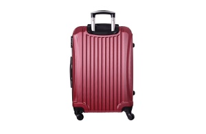 Kofer Enova Sevilla 65cm ABS sa 4 točkića bordo - Img 2