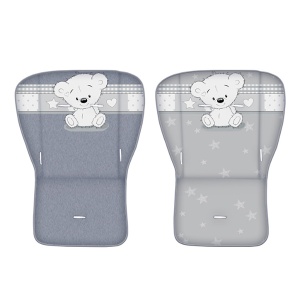 Kolica za bebe Toledo Set Grey Me Teddy Lorelli 10021191833 - Img 3