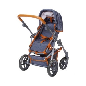 Kolica za lutke Juna plava 62x39x68cm Knorr 63530 - Img 2