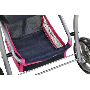 Kolica za lutku Jogger Lio Unicorn teget 59x35,5x63,5cm Knorr 165764 - Img 3