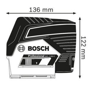 Kombinovani laser GCL 2-50 C Professional Bosch 0601066G00 - Img 2