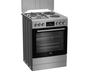 Kombinovani šporet FBE 64320 SDN crno-sivi Beko - Img 4