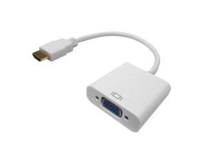 Konverter HDMI na VGA MaxPro Line pasivni beli - Img 2