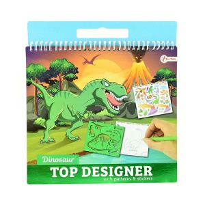 Kreativni set crtanje sa stikerima Dinosaurusi 53681