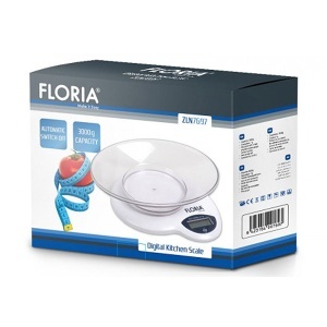 Kuhinjska vaga sa posudom Floria Zilan ZLN7697W - Img 2