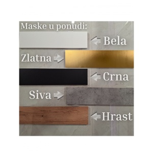 Kupatilski ormarić donji deo 60 Plazma konzolna Lux Dubai Hrast 301414 - Img 2