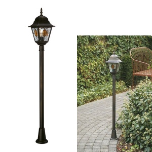 Lampa Munchen post BlackBrush Massive 15173/42/10