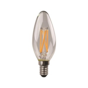 Led Filament 4.5W 3000K E14 C37 147-78121 Eurolamp 180046