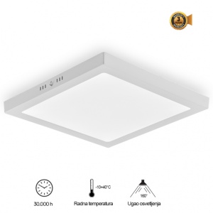 LED panel nadgradni KNS5-36W 6500K 202105