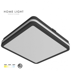 LED Plafonjera Nora 24W CCT crna IP65 250330