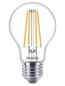 LED sijalica classic Philips 8,5W(75W) E27 WW 2700K A60 CL ND RFSRT/4