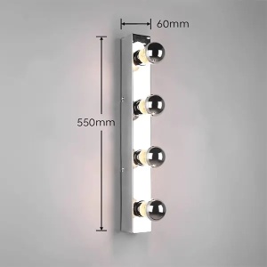 Led zidna lampa Theatro 4xE27 IP44 Trio Lighting 283600406 - Img 2