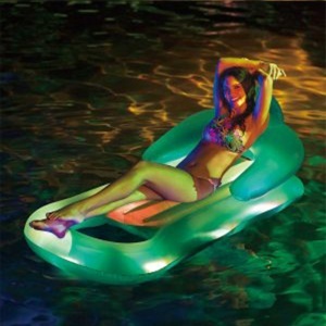 Ležaljka na naduvavanje 160x76x58cm LED Aqua Glow 7173