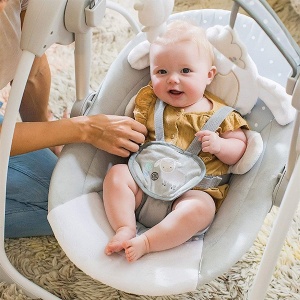 Ljuljaška za bebe Cuddle Lamb Comfort2Go Ingenuity SKU12184 - Img 2