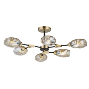 Luster 6Xe14 Mesing-Crna 6013/6 Aura 2020513
