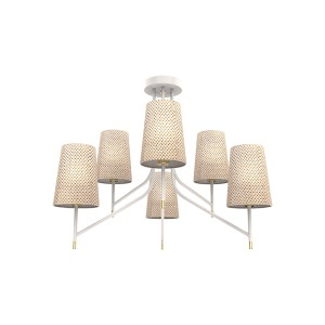 Luster 6xE14 Thera Elmark 955THERA6/WH