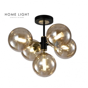 Luster Talia 12 5*G9 crna/bakar 200547