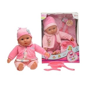 Lutka beba sa priborom za jelo Toi Toys 32957
