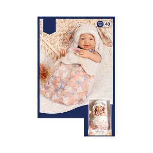 Lutka beba u ćebencetu 40cm ITTL 225786