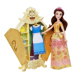 Lutka princeza Bel sa garderoberom Disney Hasbro 848478 - Img 2