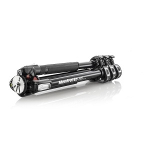 Manfrotto Tripod MT190XPRO4 190 Alu 4-S Horiz. Col - Img 3