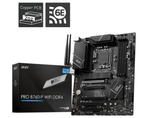 Matična ploča PRO B760-P WIFI DDR4 MSI Intel 1700 DDR4