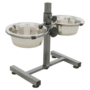 Metalni stalak sa posudama metal Inox 750ml za ljubimce Trixie 24920