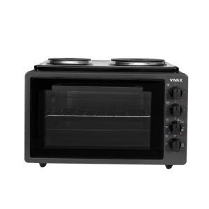 Mini šporet sa 2 ringle MO-4201 crni Vivax 1255283 - Img 1