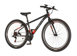 MTB bicikl 27,5/15in 21 brzina 158-175cm crno crveni Visitor Radiance 1270020