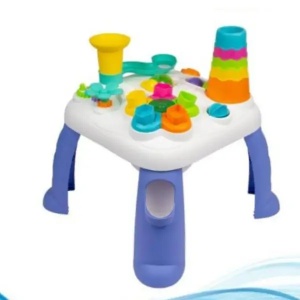 Muzički sto za bebe sa svetlosnim efektima i oblicima Playgro A068878