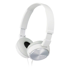 Naglavne slušalice sa mikrofonom bele Sony MDR-ZX310APW