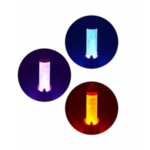 Noćno svetlo lava lampa Raketa USB 56766 - Img 2