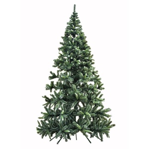 Novogodišnja jelka zelena sa belim vrhovima 420 cm 22541