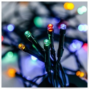 Novogodišnja rasveta svetleći niz Basic 80 LED KDT 085 - Img 2