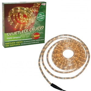 Novogodišnje lampice 10 m crevo sa svetlima 52-214000