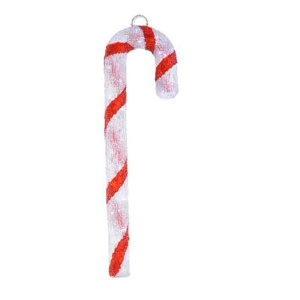 Novogodišnji ukras Akril figura štap sa lampicama 90cm 49226700