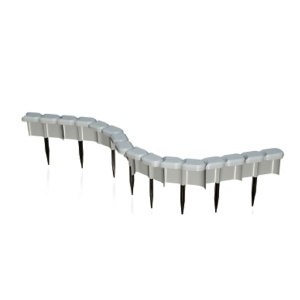 Ogradica 12cm 1,9m siva Prosperplast PR IPSP-405U - Img 2