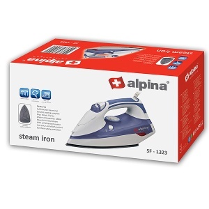 Pegla na paru sa keramičkom pločom Alpina SF-1323 - Img 3