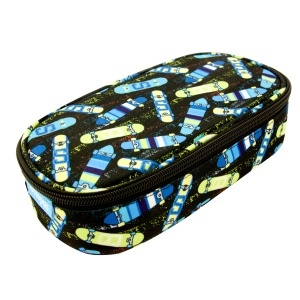Pernica Prazna Ovalna Octopus Opc2641 Steezy Sesh 22x11x5cm crna plava žuta