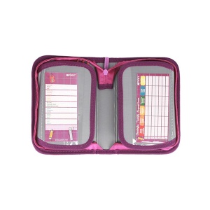 Pernica puna Spirit ABS Flowers 1 zip 28 delova 13x4x19,5cm - Img 2