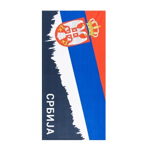 Peškir za plažu 70x140cm Srbija teget