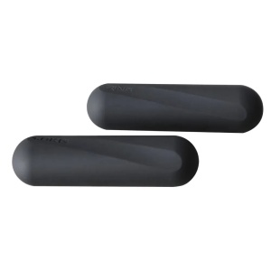 Pilates fitnes bucice RING -silikon 1x1 kg black RX LKW-684-1 kg