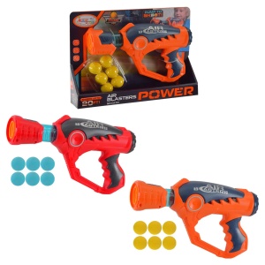 Pištolj za meke loptice, Z-Shot Air Blaster, 2 boje 62-705000