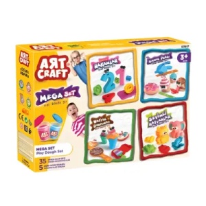 Plastelin set ArtCraft testo – Mega set 4 u 1