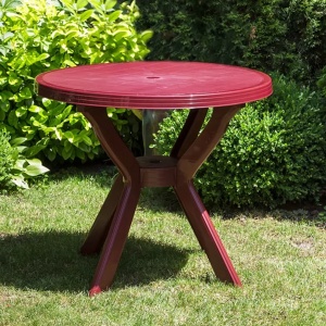 Plastični baštenski sto 83cm okrugli 14758 - Img 2