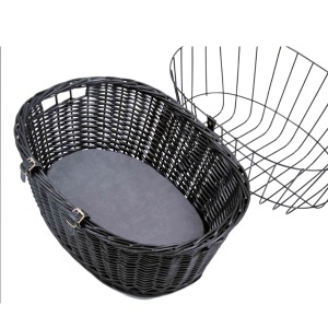 Pletena korpa za transport psa na biciklu 50x41x35cm Trixie 2818 - Img 2