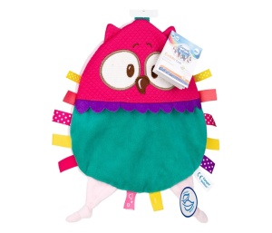 Plišana Igračka 0m+ Roze Sova Canpol Babies Forest Friends 68/045_pin