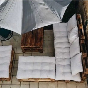 Podmetači jastuci za baštenski nameštaj od paleta sedni 120x80cm 023MT outlet